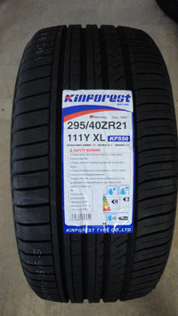 295 40 21 Set of 4 KINFOREST KF550 NEW A/S Tires