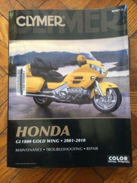 2010 Honda Clymer 1800 Goldwing Service Shop Manual