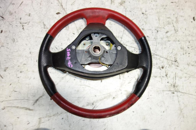 JDM Toyota Celica ZZT230 ZZT231 Red Stitch Steering Wheel Sw20 MR2 Supra GT4 in Other Parts & Accessories - Image 4