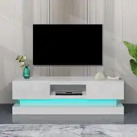 Wrought Studio Morden TV Stand with LED Lights