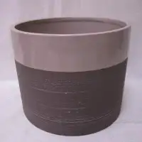 Foundry Select Shades Of Grey Round Planter