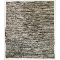 Home and Rugs One-of-a-Kind Hand-Knotted In Brown/Blue Area Rug 8' x 9'9''