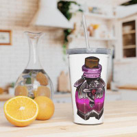 East Urban Home Dragon Potion Plastic Tumbler With Straw