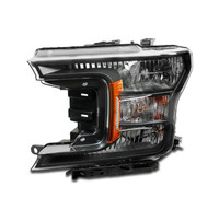 Head Lamp Driver Side Ford F150 2018-2020 Halogen With Dark Housing High Quality , Fo2502373