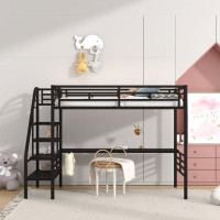 Isabelle & Max™ Cleodaus Kids Twin Loft Bed