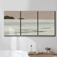 Wexford Home Heading To Sea Framed On Canvas 3 Pieces Print