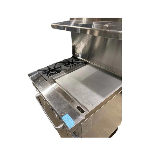 Atosa 36 Combination Gas Range 2FT FLAT GRIDDLE - LEASE TO OWN $40 per week in Industrial Kitchen Supplies