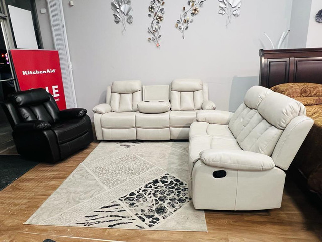 Modern LED Recliner Sofa Set Sale !!! dans Chaises, Fauteuils inclinables  à Québec - Image 4