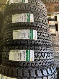 SET OF FOUR 215 / 75 R15 KUMHO AT51 ALL TERRAIN TIRES SNOW APPROVED !!