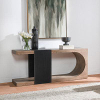 Classic Home  72" Solid Wood Console Table
