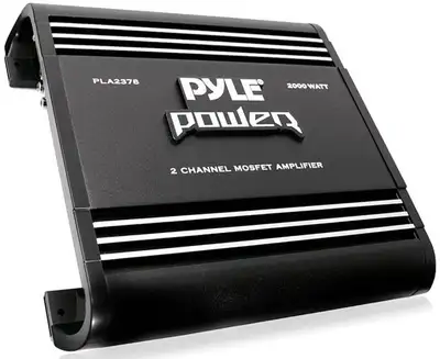 DURABLE AND HIGH-EFFICIENT AMPLIFIERS DELIVER POWERFUL SOUND FOR YOUR CAR! Features • 4-channel brid...