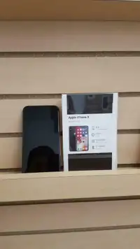 Spring SALE!!! UNLOCKED iPhone X 64GB, 256GB New Charger 1 Year Warranty!!!