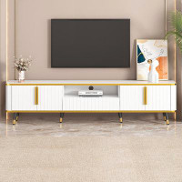 Mercer41 Entertainment Centre with Cabinets and Drawers, Practical Media Console