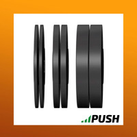 Get Stronger with 230lb HD Bumper Plate Set - Brand new and discounted!!