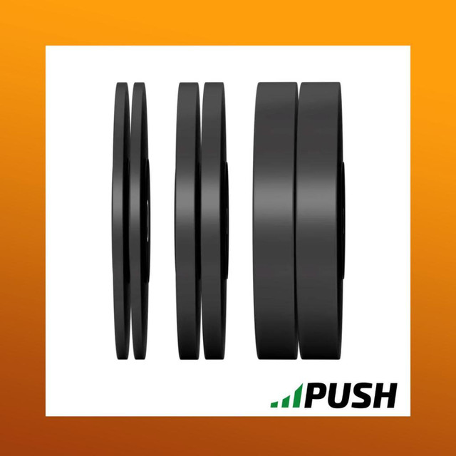 Get Stronger with 230lb HD Bumper Plate Set - Brand new and discounted!! in Exercise Equipment in Ottawa