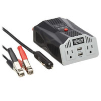 Tripp Lite PV400USB 400W PowerVerter Ultra-Compact Car Inverter  with 2 AC/2 USB - 3.1A/Battery Cables/Cigarette Lighter