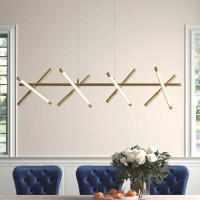 Willa Arlo™ Interiors Fairfax 1 - Light Kitchen Island Linear LED Pendant