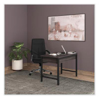 Workspace by Alera® Workspace By Alera Modern Writing Desk, 47.24" X 23.62" X 29.92", Beigewood/White