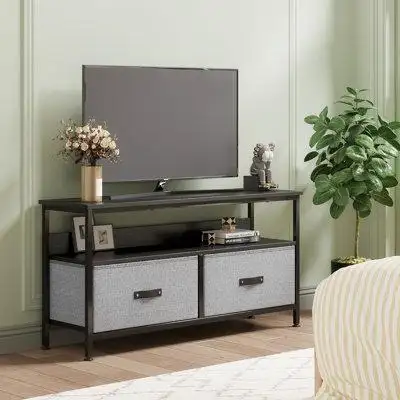 Ebern Designs Dresser TV Stand, Entertainment Centre With Storage, 50 Inch TV Stand For Bedroom Small TV Stand Dresser W
