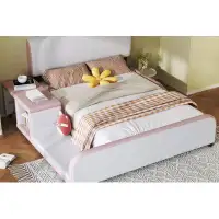 Latitude Run® Full Size Upholstered Platform Bed