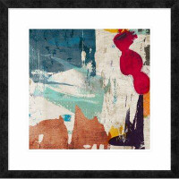 Global Gallery 'Colours Royale I' by Munson Framed Painting Print