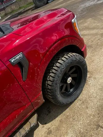 Rim and Tire Package + Level - Installed for Just $1950