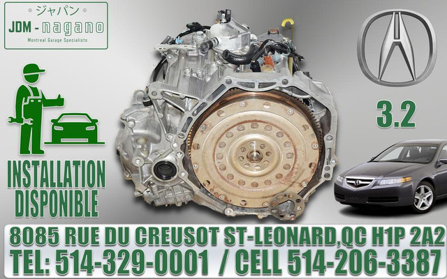 Transmission Automatique Acura TL 3.2 2002 2003 2004 2005 2006 Auto Automatic Tranny 02 03 04 05 06 JDM Transmission in Transmission & Drivetrain in Greater Montréal