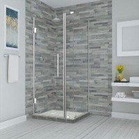 Aston Bromley 37" x 72" Rectangle Hinged Shower Enclosure