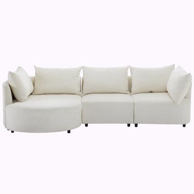 Latitude Run® 106.30"Sofa Couch in Couches & Futons