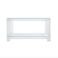 Clear Home Design Industrial Console With Metal