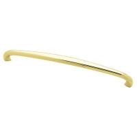 D. Lawless Hardware 12" Colossus Dee Pull Polished Brass