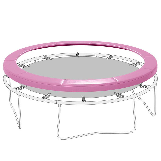 Trampoline Replacement Pad 305 x 1.5cm Pink in Exercise Equipment - Image 2