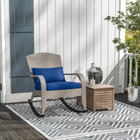 Adirondack Rocking Chair 26" W x 35" D x 38.6" H Dark Blue