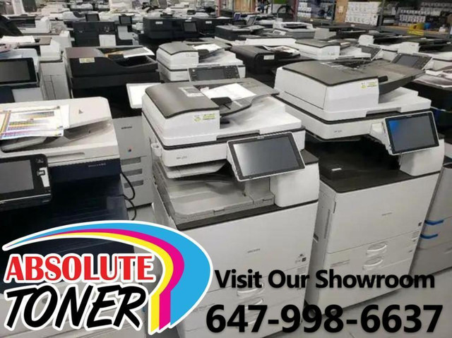 ALL INCLUSIVE Ricoh Color MFP Copier Printer Scanner Fax  MP C3003 3003 Photocopier Copy Machine dans Imprimantes, Scanneurs  à Ontario - Image 3