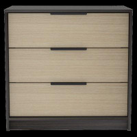 Ebern Designs Drew-James 28" Three Drawer Dresser