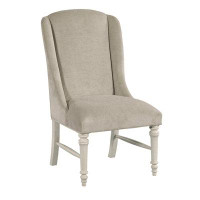 One Allium Way PARLOR UPHOLSTERED WING BACK DINING CHAIR