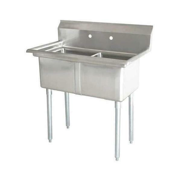 BRAND NEW Commercial Heavy Duty Stainless Steel Sinks - Single, Double, Triple Well  - Drainboard Options Available!! in Plumbing, Sinks, Toilets & Showers in Windsor Region - Image 3