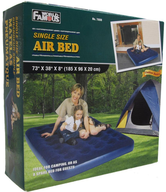World Famous® Single Sized Air Bed Mattresses in Fishing, Camping & Outdoors - Image 4