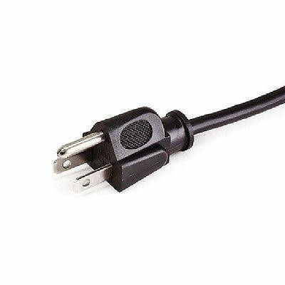 6 ft. - 3 Prong AC Power Cord Cable for Laptop/Notebook (C-5/5-15P) - Black in Cables & Connectors - Image 2