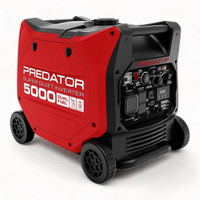 HOC QIG5000 - 5000 WATT DUAL FUEL SUPER QUIET INVERTER GENERATOR WITH REMOTE START AND CO SECURE TECHNOLOGY