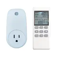 WEXSTAR Wexstar Plug-in Thermostat With Digital Display Remote Control For Portable Heaters, C Tuv Us And Fcc Certified