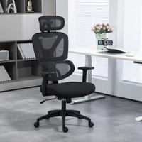 Office Chair 25.75" x 25.5" x 52" Black