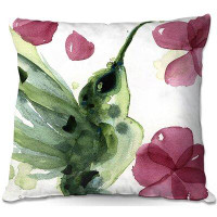 East Urban Home Couch Summer Garden I Square Pillow Cover & Insert