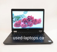 Durable laptop Dell latitude 14(i5 6th/8G/256G SSD/Webcam/HDMI)