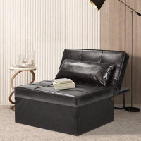 Ebern Designs Godric 73.2'' Upholstered Convertible Sleeper Sofa