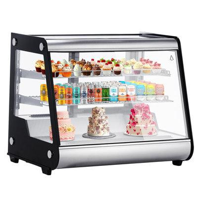 Homhougo 6.4 Cu.Ft./183L Commercial Cake Display Refrigerator in Refrigerators