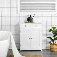 Bathroom Cabinet 23.6" x 11.8" x 29.5" White