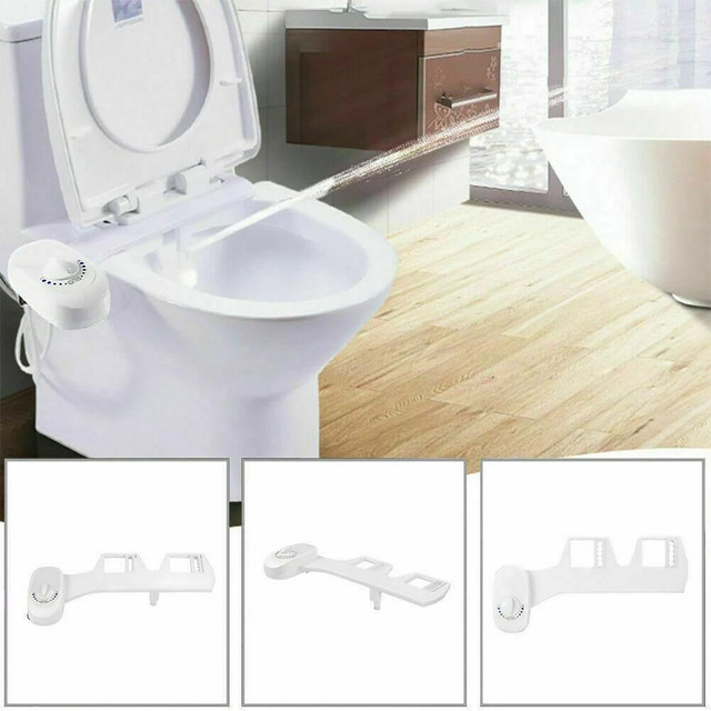 Mechanical Bidet - Bidet Fresh Water Spray Mechanical Bidet Toilet Seat Attachment in Bathwares in City of Toronto - Image 2