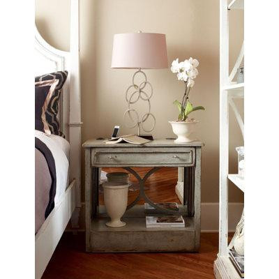 Habersham Harmony Floor Shelf End Table with Storage in Other Tables