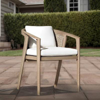 NashyCone Garden leisure solid wood outdoor dining chair